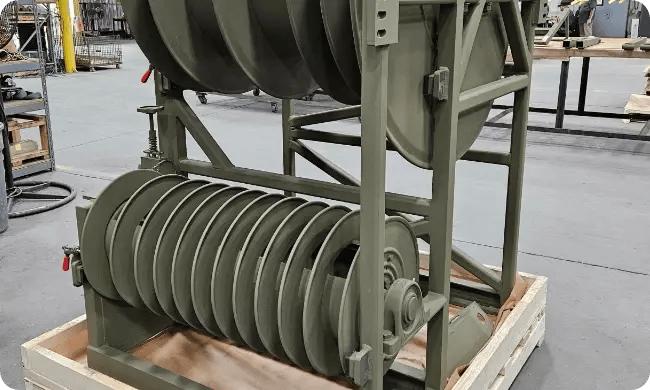 Cable Reels Custom Built Tab